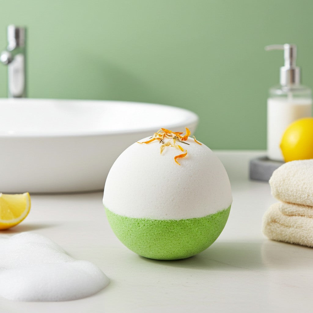 Badebombe Citrus-Zauber