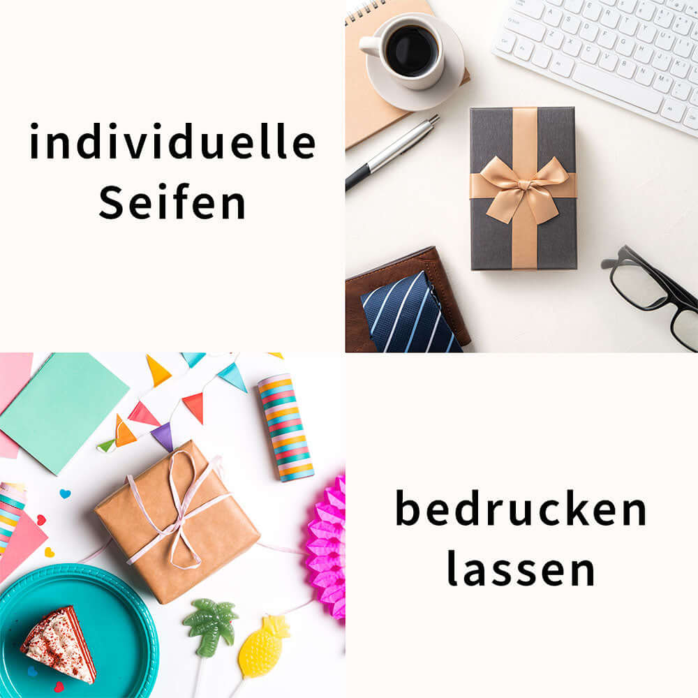 Bio-Seifen individuell bedruckt