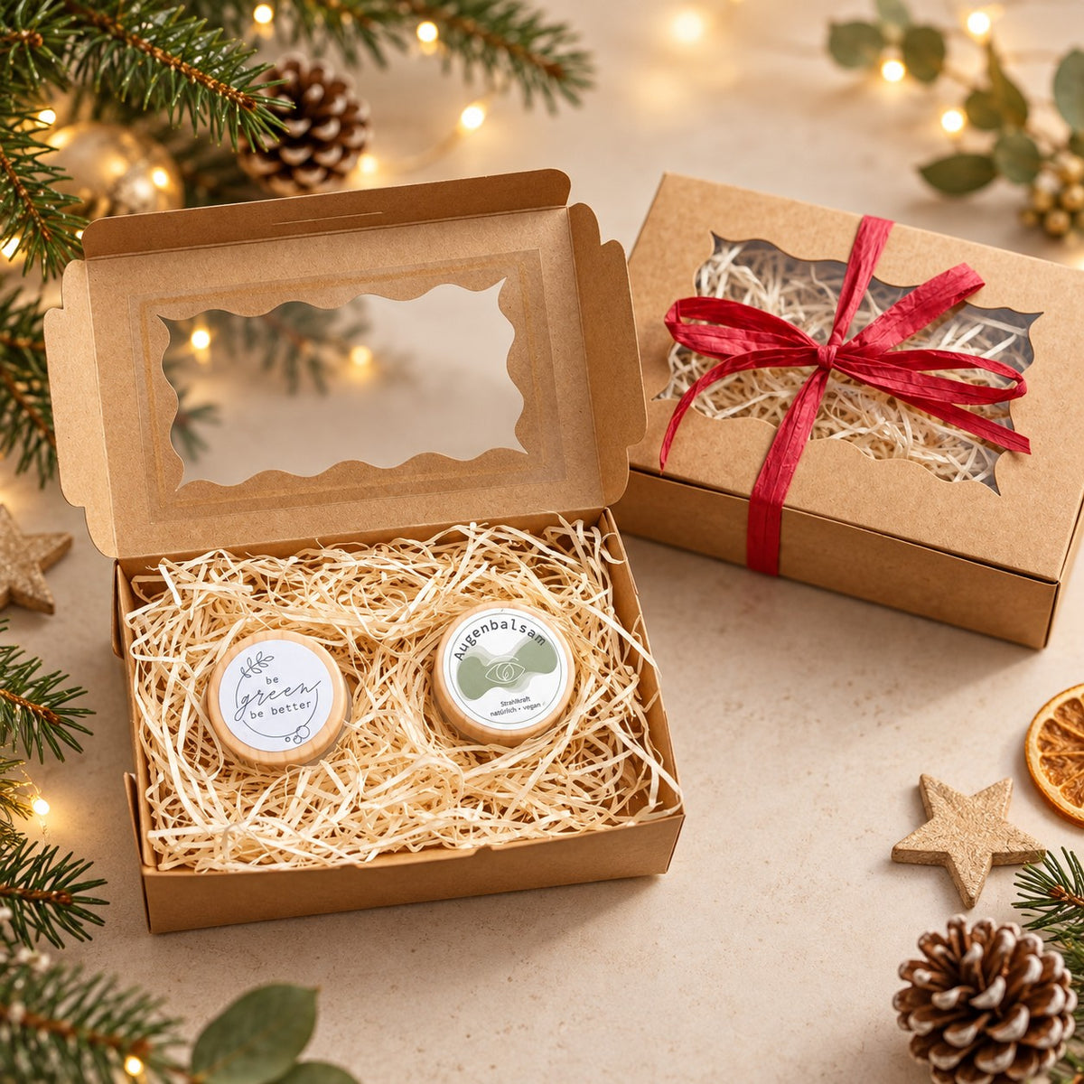 Geschenkset Gesichtspflege in Kartonbox
