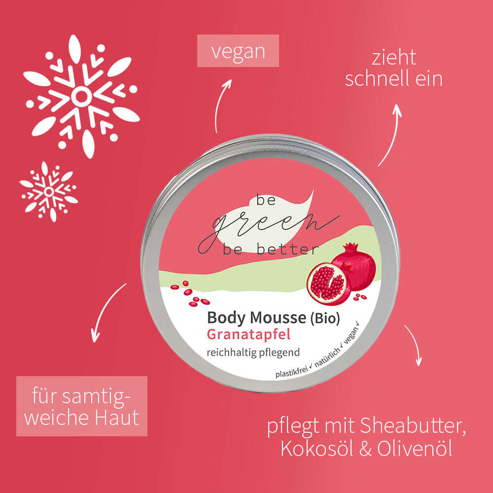 Body Mousse 'Granatapfel' (Bio)