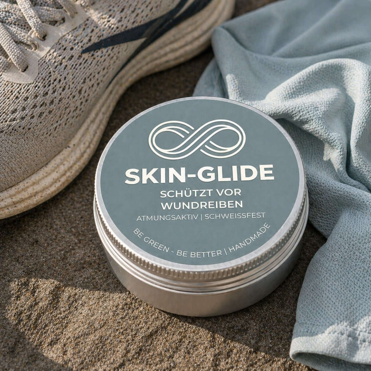 Skin-Glide Balsam  in aluminiumdosemit Deko
