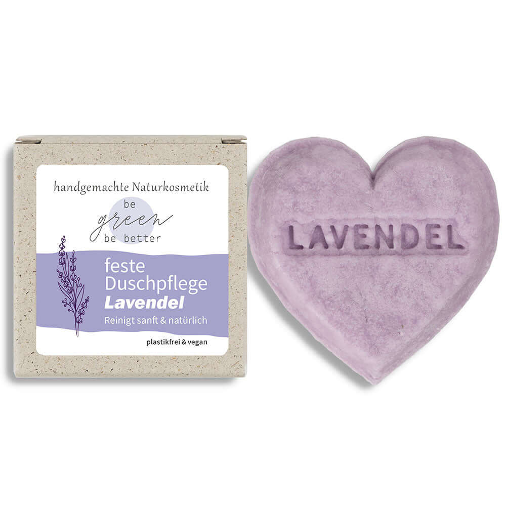 Naturkosmetik Body Bar Lavendel (Feste Duschpflege)