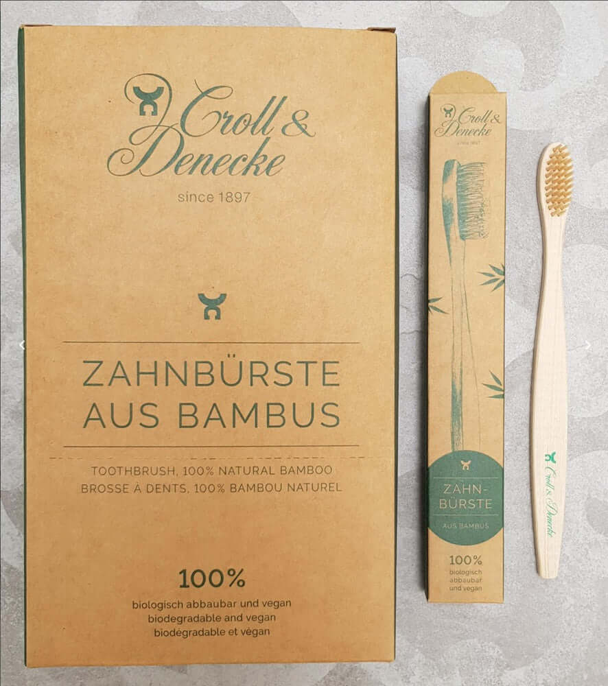 Zahnbürste aus Bambus